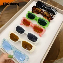 2022 Kids Sunglasses Rectangle Fashion Children Sun Glasses Vintage Square Outdoor Goggles Party Eyewear Cute Style Eyeglasses