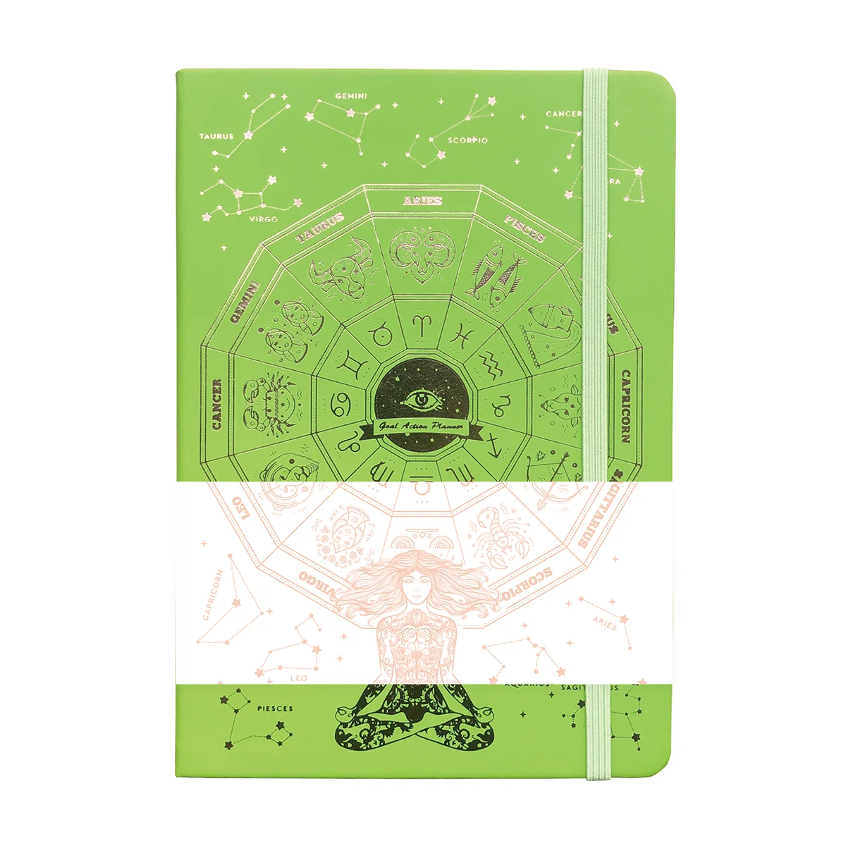 Agenda 2024 A5 Un Giorno Per Pagina | Copertina Rigida | Calendario Annuale | Lime - Foto 14