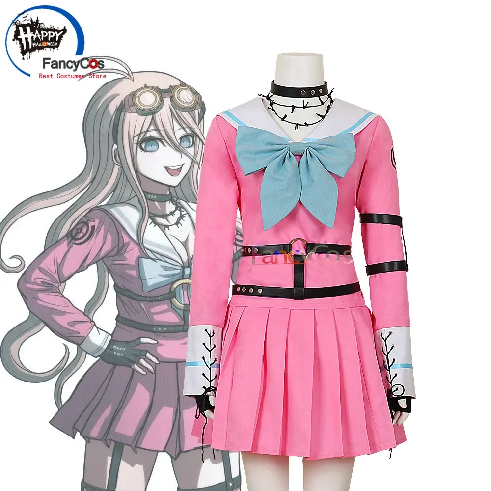 

Danganronpa V3: Killing Harmony женский костюм для косплея ирума МИУ, искусственное аниме на заказ