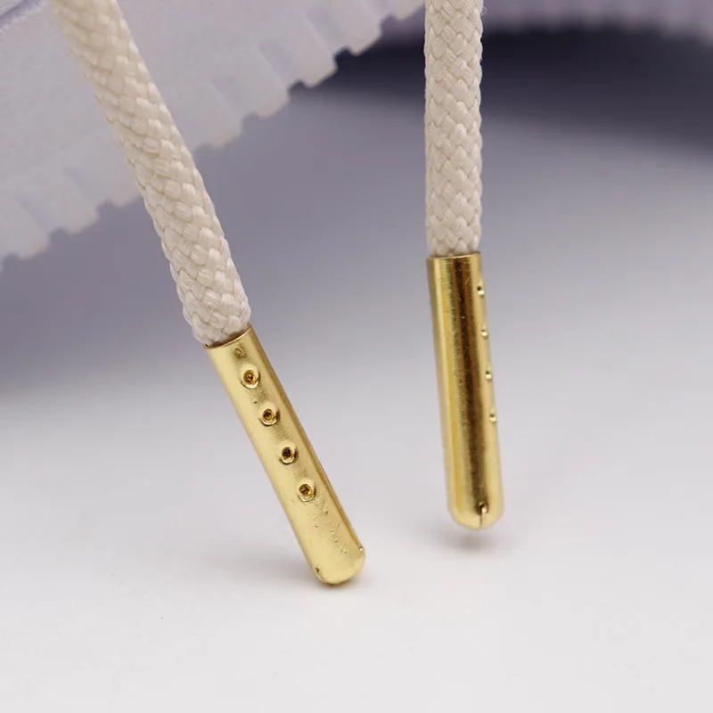 4CS DIY Women Men Shoelaces  4 Colors Shoe Lace Tips Replacement Head Shoestrings Bullet Aglets Shoes Accessories