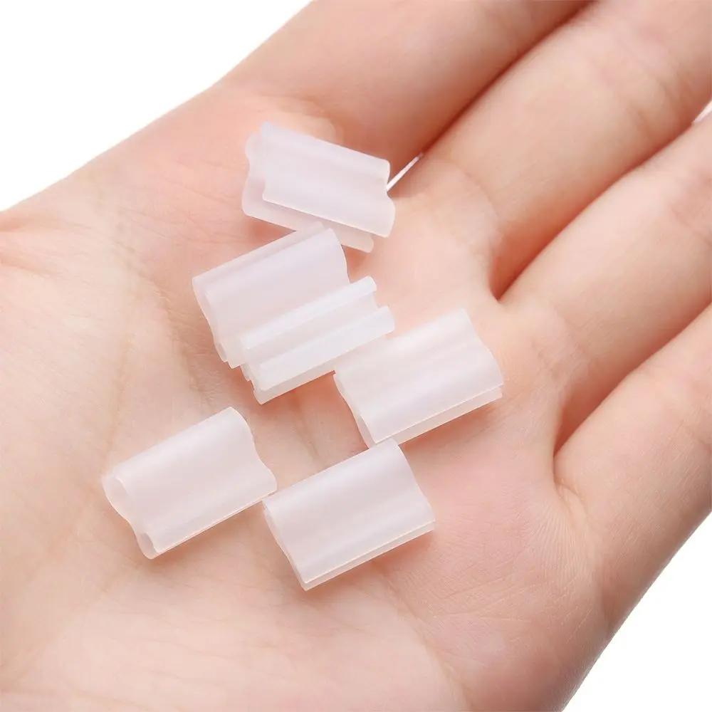 6pcs Fishing Glow Stick Clip Used On Fishing Rod Feeder Clip On The Rod Tip Fluorescent Light Sticks Light Night Float Clip Hold