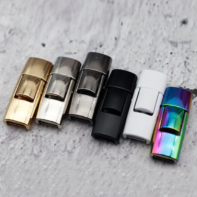 Weiou Lace Accessory Metal Lock Tips 2Pcs/Pair Convenient Easy Lace-Up Tools 10.5*27mm Smooth/Matte/Laser Version Canvas Cordon