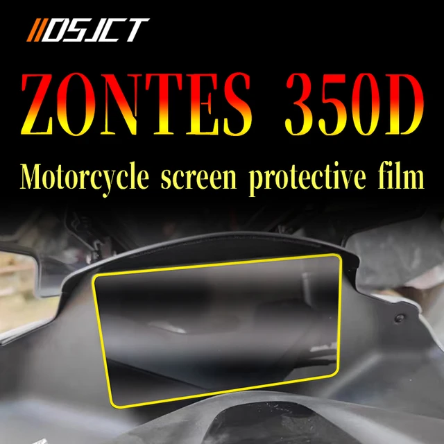 Protecteur d'écran de compteur de vitesse pour ZONTES 350D, film de  protection de tableau de bord anti-rayures, cluster de pièces de moto -  AliExpress