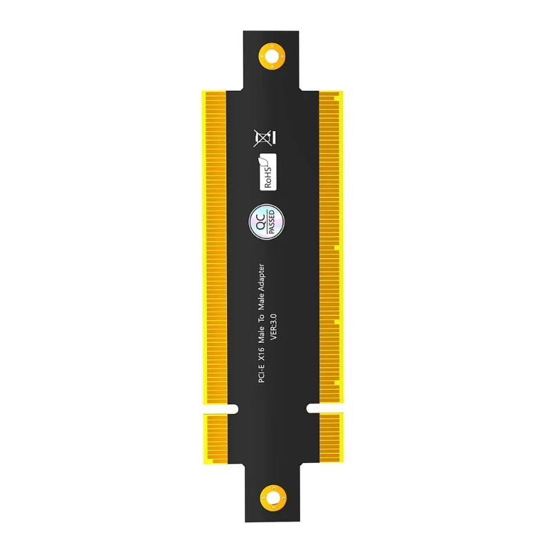 

L43D Reliable PCIE X16 male to male Adapter PCIExpress3.0 16X to 16X Extender Enhances Computer Performances