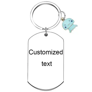 Personalized Custom Keychain Friendship Gift Friend Octopus Key chain Best Friend Sister Brother Birthday Gift key rings