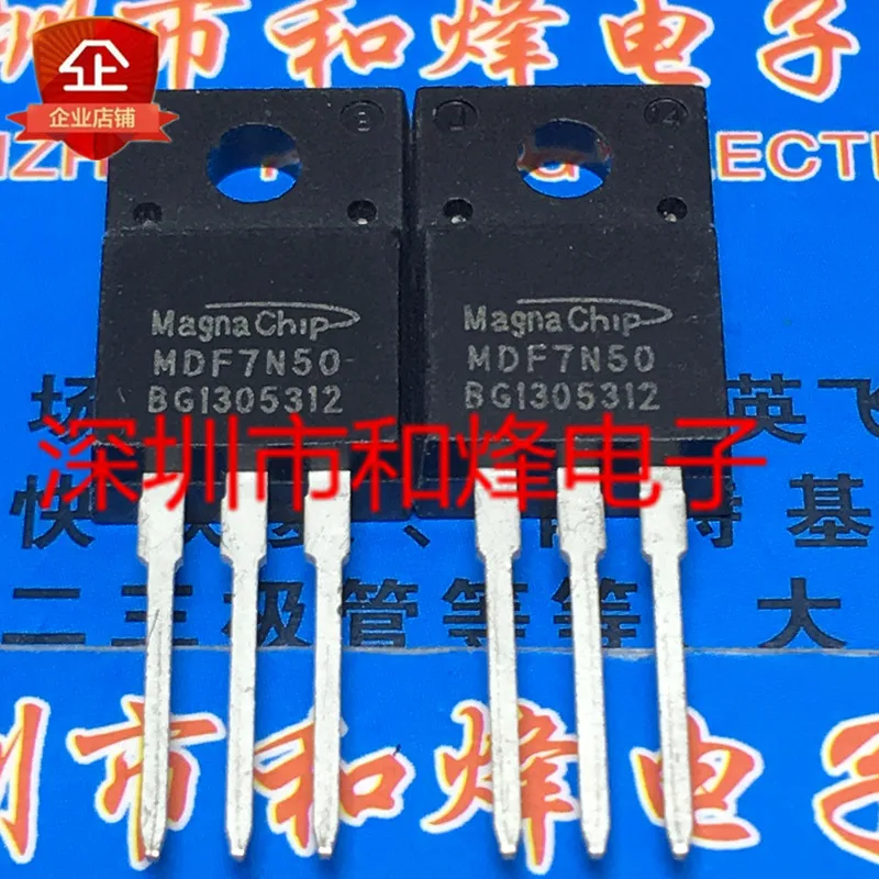 

5 шт. MDF7N50 TO-220F 500V 7A
