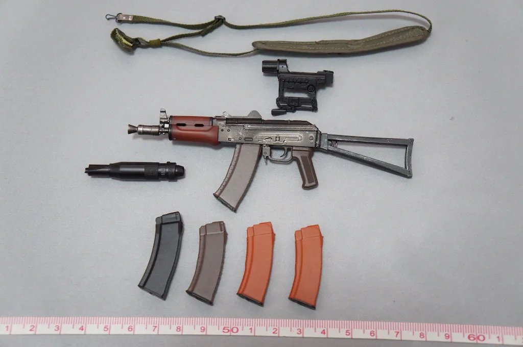 AK74 Assault Rifle & Accessories - ES 26041S - 1/6 scale figure