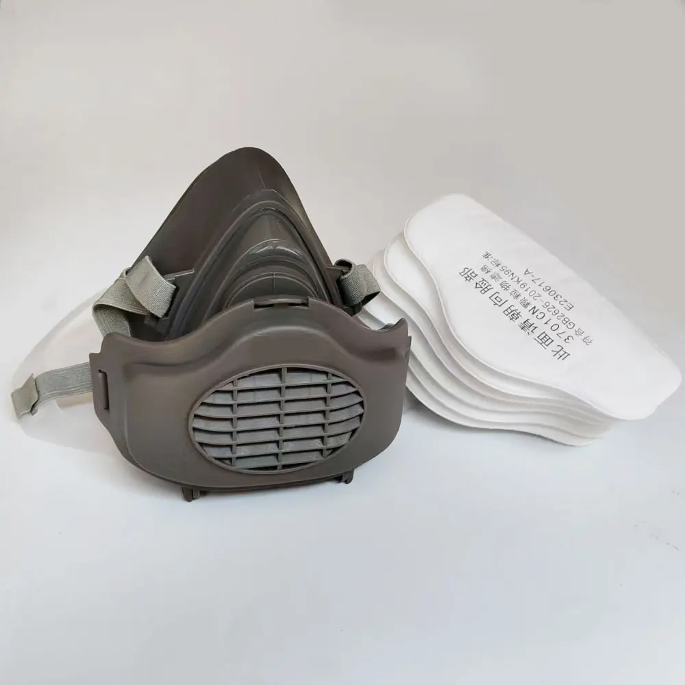 3200 Dustproof Half Mask Respirator Suitable For Spray Paint Carpentry Grinding House Decoration Filter Accessory