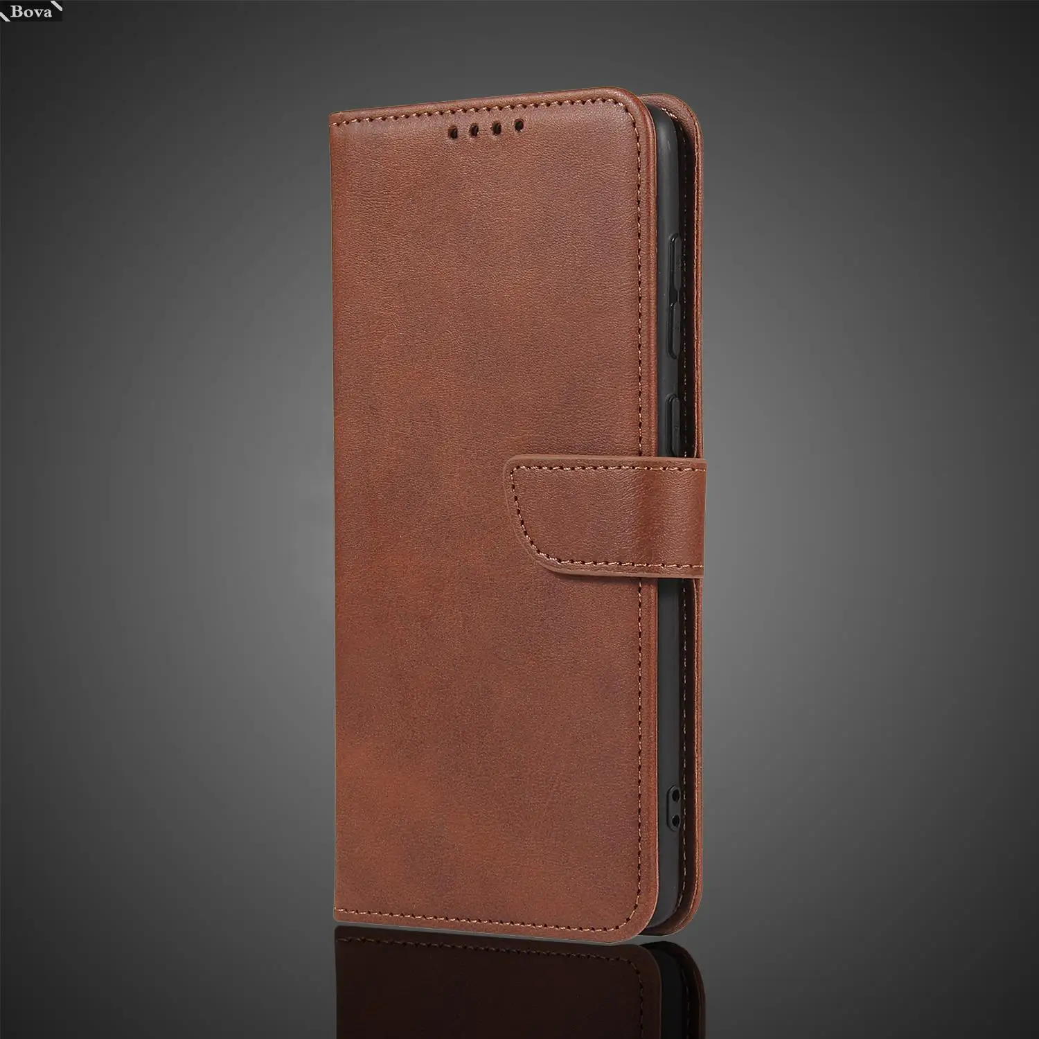 Elegant Leather Card Holder Wallet Phone Case - Premium Protective Cover