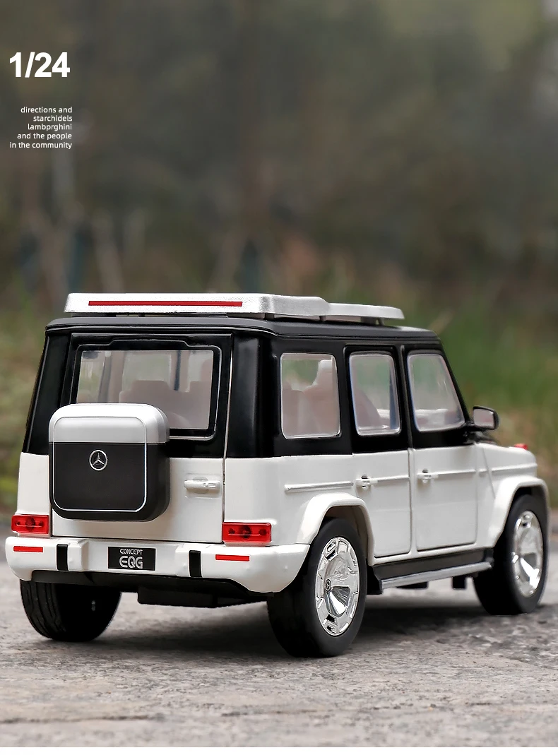 Mercedes Benz EQG G-class 1:24 Ölçekli Model Araba 