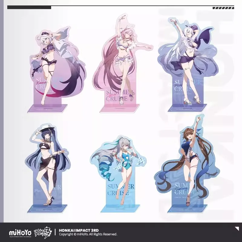 

Official miHoYo Honkai Impact 3 Character Series New Acrylic Standing Cosplay Peripheral Decoration Fashion Decoration Halloween