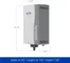Humidifier, Automatic Steam Humidifier, Large Capacity Whole-House Humidifier for Homes up to 10,300 Sq. Ft., White 6