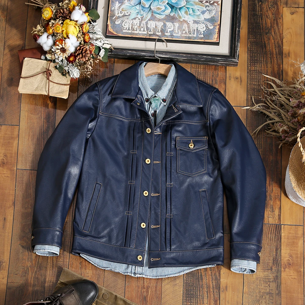 Black Genuine Leather Jacket 
