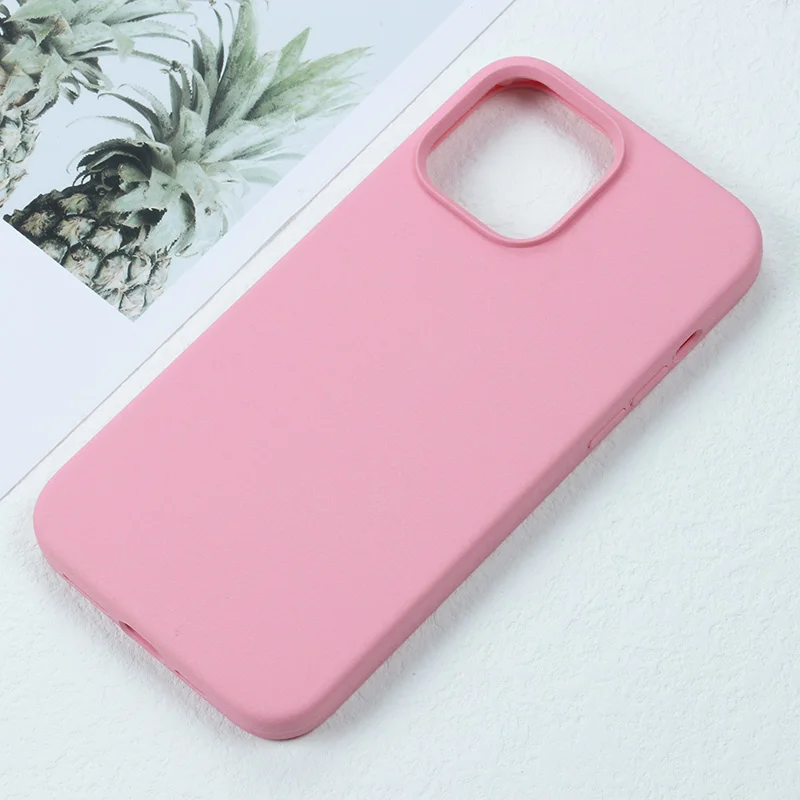 Liquid Silicone Phone Case - Enhanced Camera Protection & Full Coverage Bumper