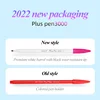 Plus Pen 3000 Water-based Gel Pens Hand Account Hook Line Pens Fiber Gel Pen Writing/Graffiti/Notes Canetas Stationery 3