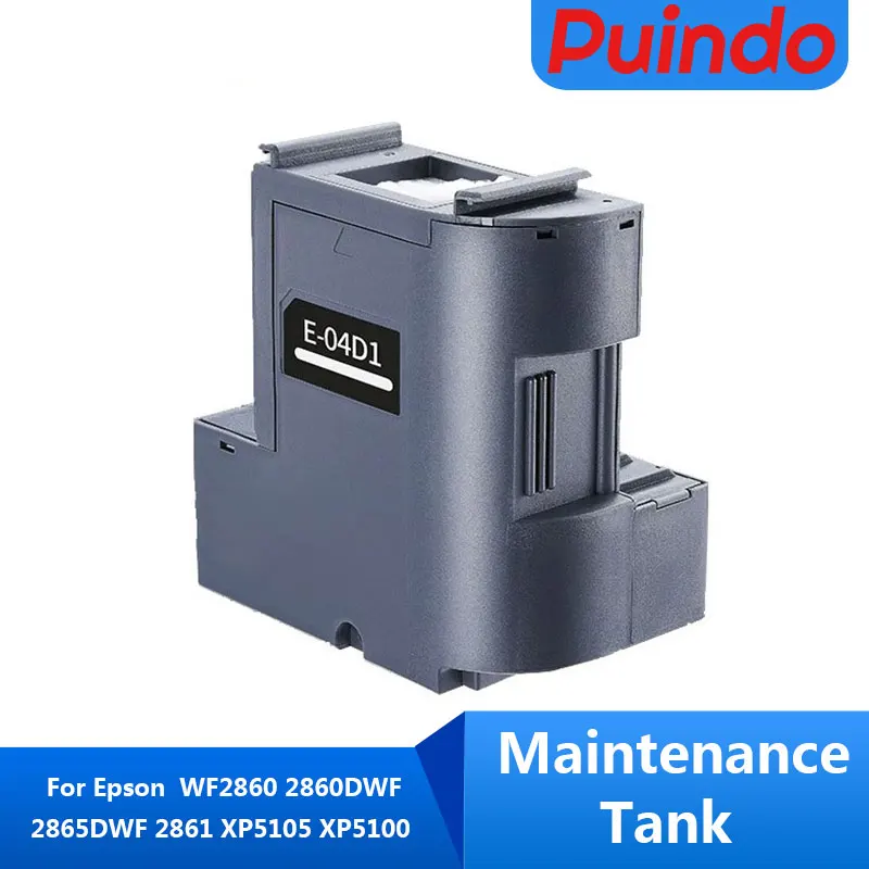 

High Quality T04D1 Maintenance Tank For Epson WF2860 2860DWF 2865DWF 2861 Expression Home XP5105 XP5100 ET-M2170 2140 1180