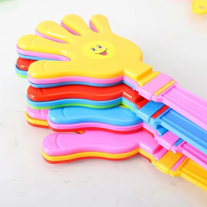 Colorful 28CM Hand Clappers - Decorative Cheering Noise Maker Toy