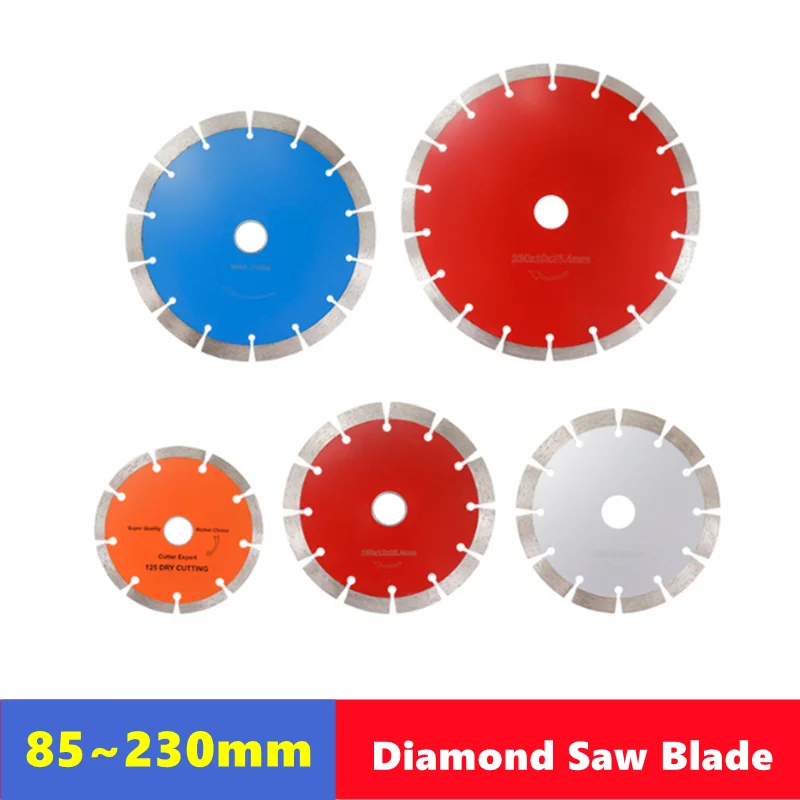 

Diamond Saw Blade 85/89/115/125/155/190/230mm Angle Grinder Dry Wet Cutter Disc for Tile Stone Circular Saw Blade