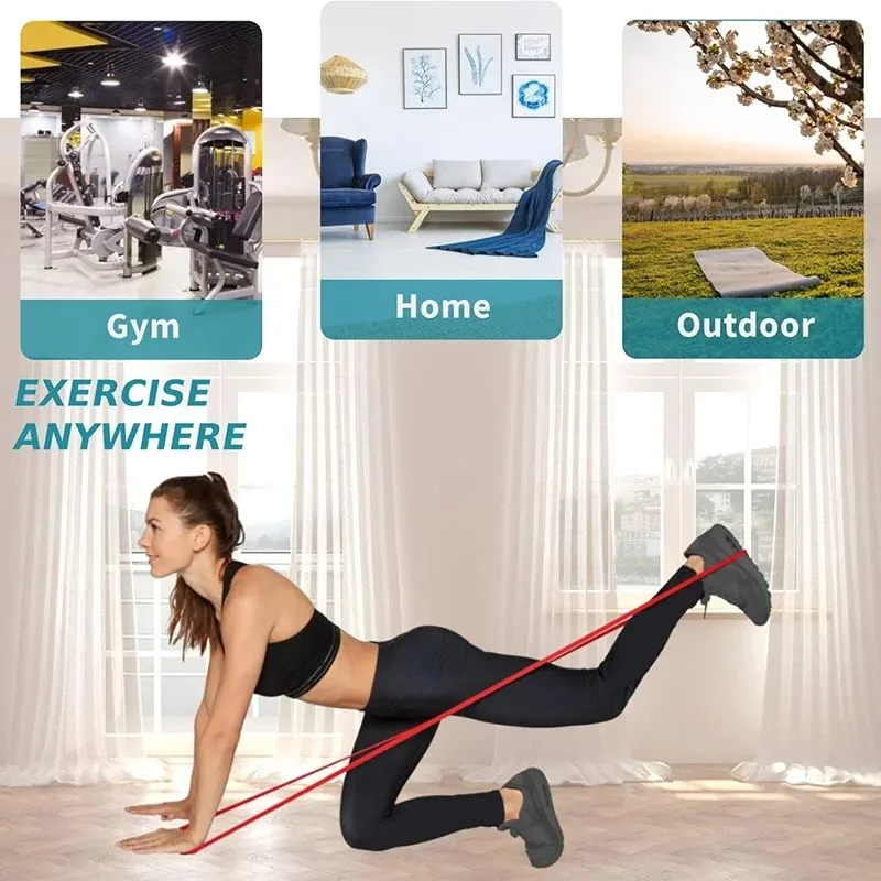 Heavy Duty Latex Resistance Band for Fitness and Home Gym Workouts