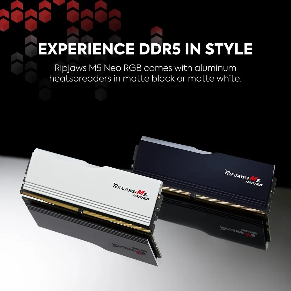 G.SKILL Ripjaws M5 Neo RGB Series (AMD Expo) DDR5 RAM 32GB (2x16GB