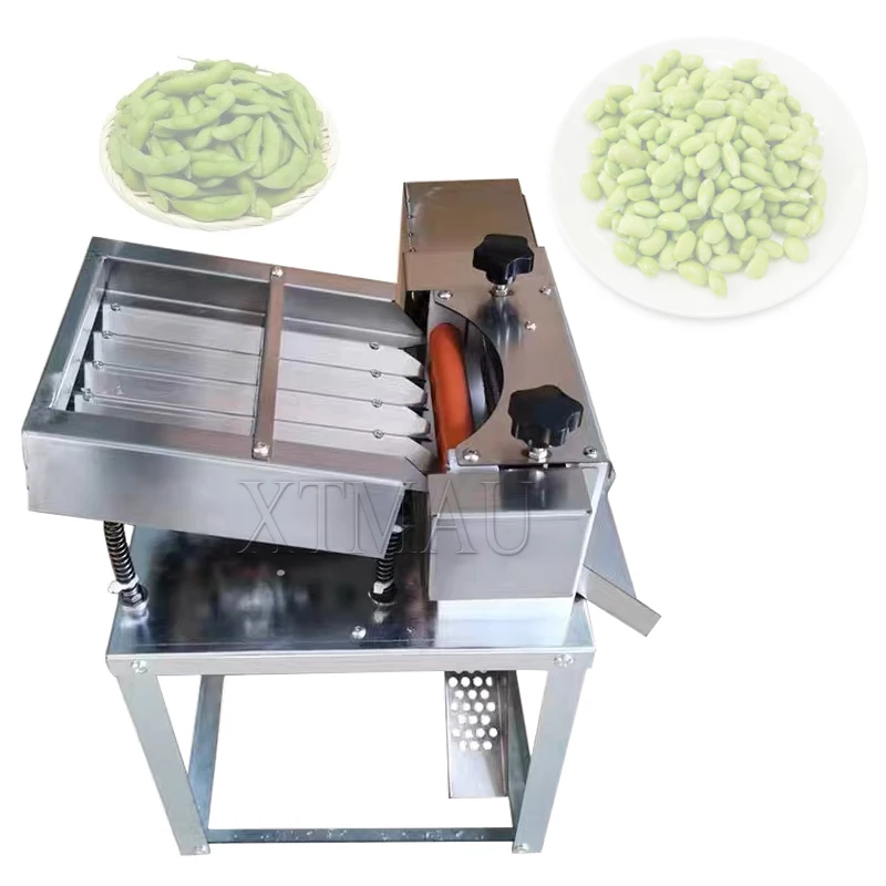 

Stainless Steel Green Soybean Sheller Peas Peeling Machine Peas Sheller