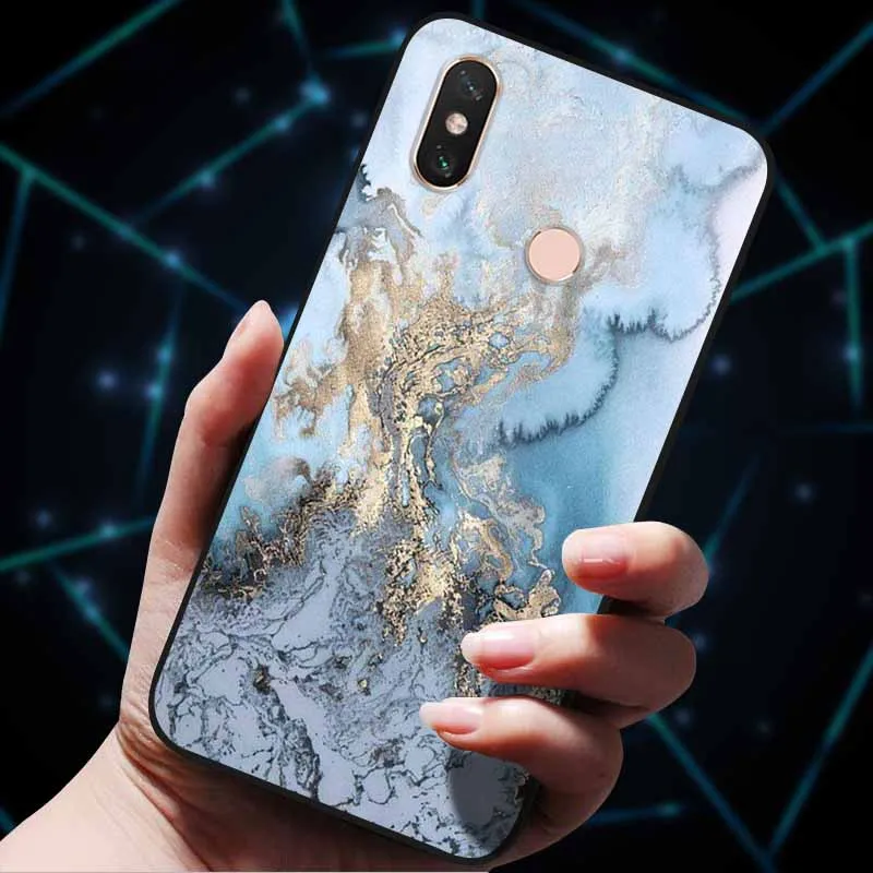 Premium Marble Soft TPU Silicone Shockproof Phone Case