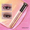 Girlcult New Fine Glitter Sequins  Illusion Liquid Eyeshadow Lips Silkworm Highlight Stacked Single-color Eyeshadow Cosmetics 1