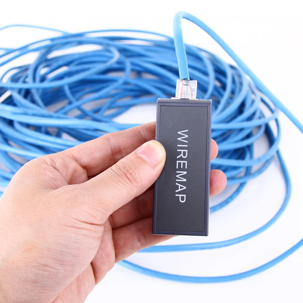 Noyafa NF-8108A Cat.5E/ 6E UTP STP Netzwerk Kabel Tester Überprüfen Verdrahtung Fehler 5E Draht Test – Detail 4