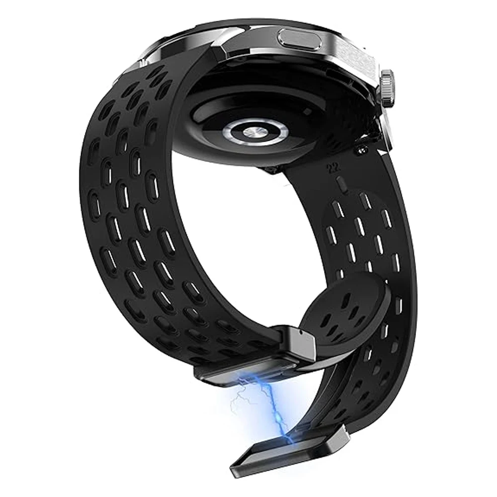 Magnetic Silicone Sport Wristband Bracelet
