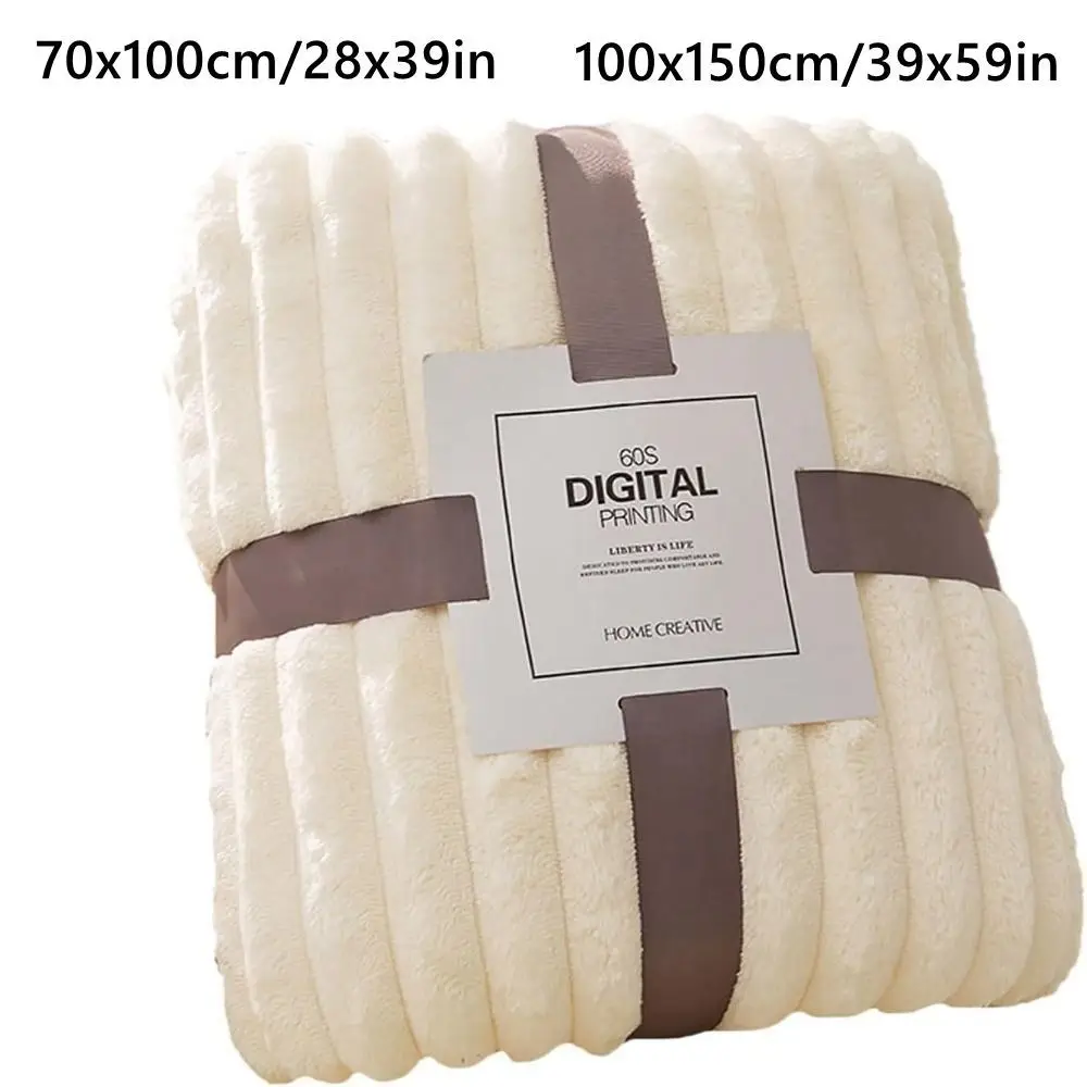 New Double Sided Warm Blanket Skin-Friendly Warm Conditioning Quilt Breathable Ultra Soft Throw Blanket