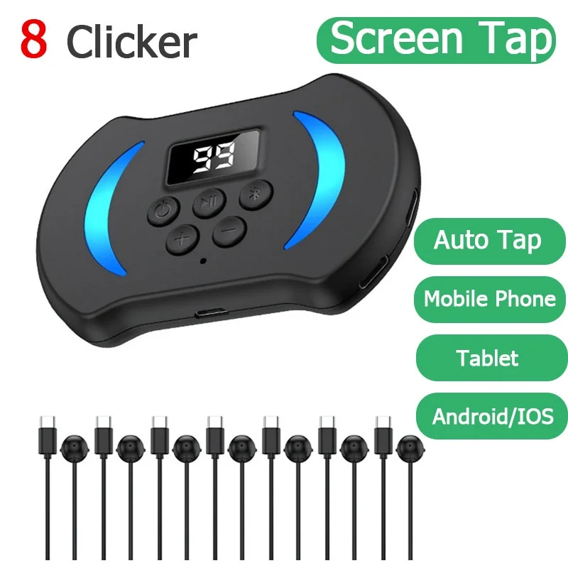 Automatic Clicker for iPhone iPad, Phone Screen Device Speed