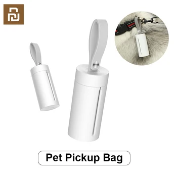 Youpin PETKIT 애완 동물 픽업 가방 개 고양이 픽업 화장실 개 똥 삽 용품 쓰레기 봉투 변기 스쿠퍼 깨끗한 분해성 가방