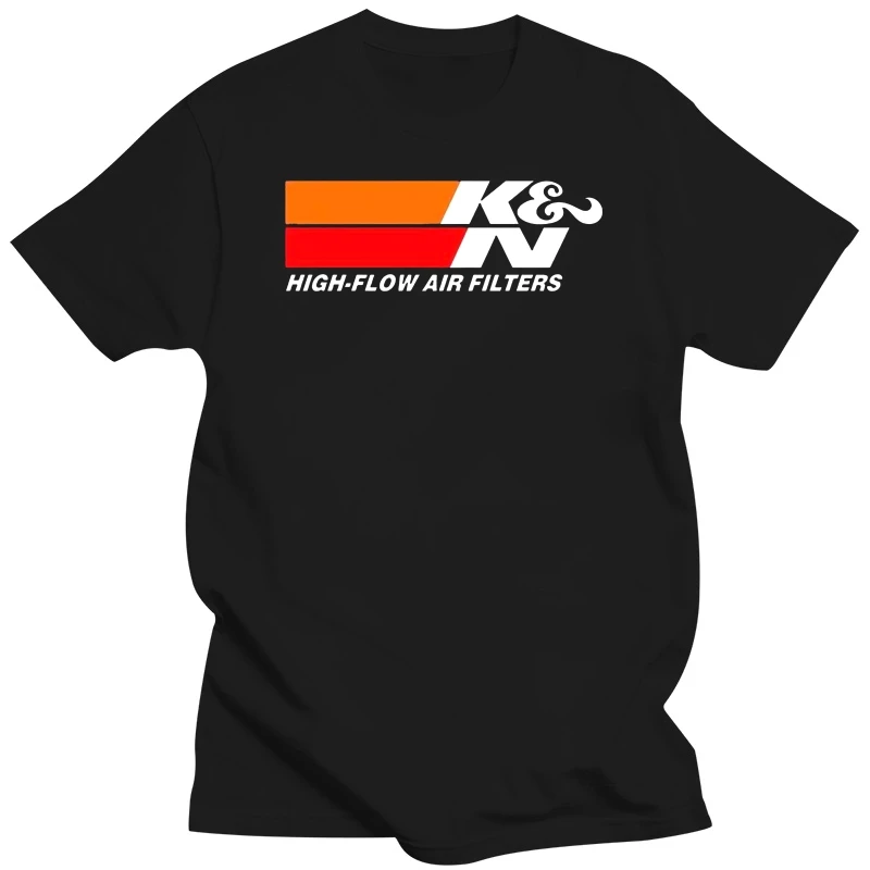 

K & N, высокопроизводительные воздушные и масляные фильтры, забавная футболка для мужчин размеров S, M, L, Xl, 2Xl в стиле Харадзюку