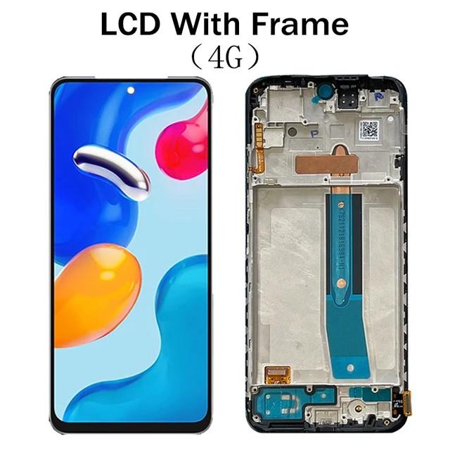 Original For Xiaomi Redmi Note 11S 5G 22031116BG LCD Display Touch Screen  Digitizer For Redmi Note11S
