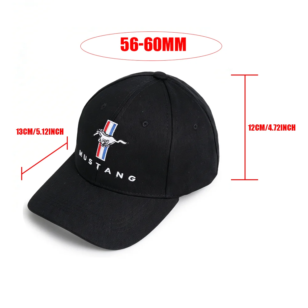 포드 피에스타 포커스 쿠가 몬데오 푸마 레인저 Mk4 익스플로러 Mk3 머스탱 F150 퓨전용 자동차 로고 야구 모자 조절 가능한 힙합 캡
