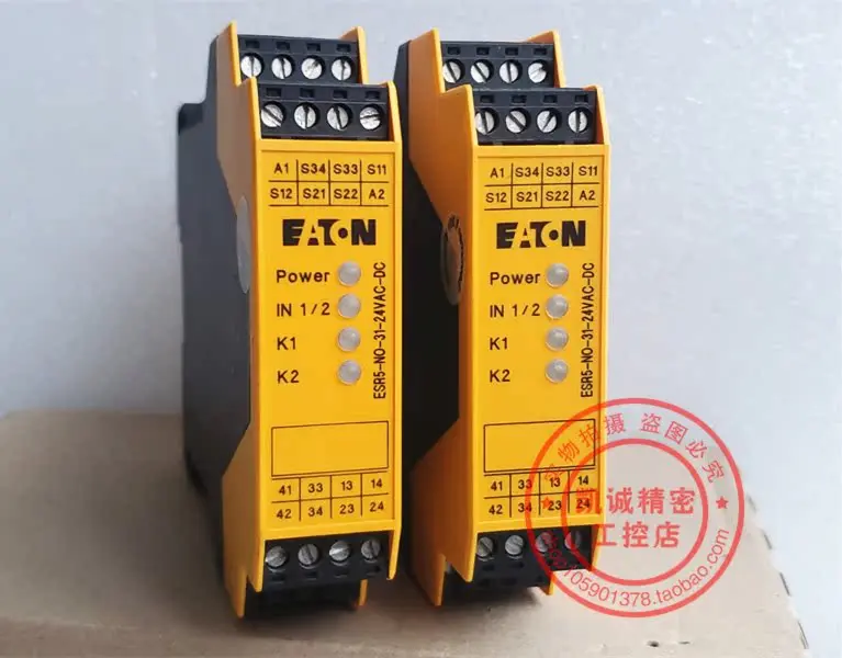 

Imported Eaton MOELLER Safety Relay ESR5-NO-31-24VAC-DC In Stock.