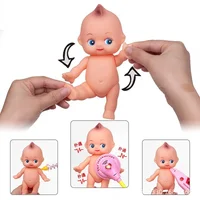 15CM Pretend Doctor Baby Doll Movable Arm Leg Scenery Play Part Baby Doll Toy 1