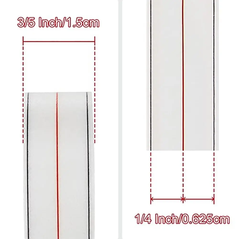1/4" Seam Diagonal Seam Tapes Sewing Basting Tape for Sewing Straight Diagonal Seams Instruction Tool
