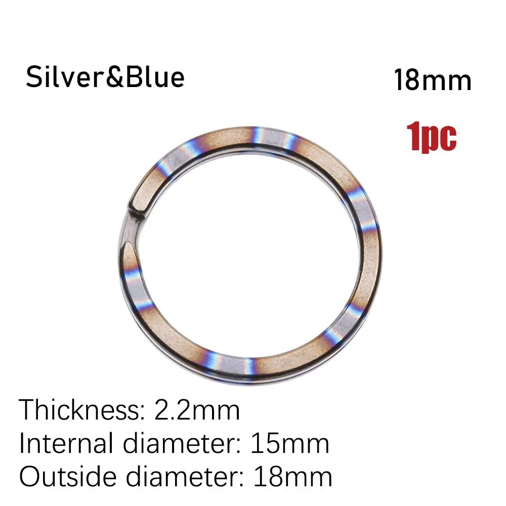 Silver-Blue-18mm 1pc