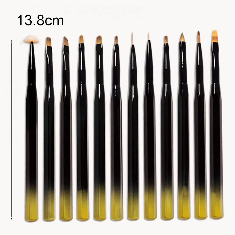 

Nail Pen Reusable DIY Lightweight One Hand Operation Fine Details Manicure Tools Girl Gift