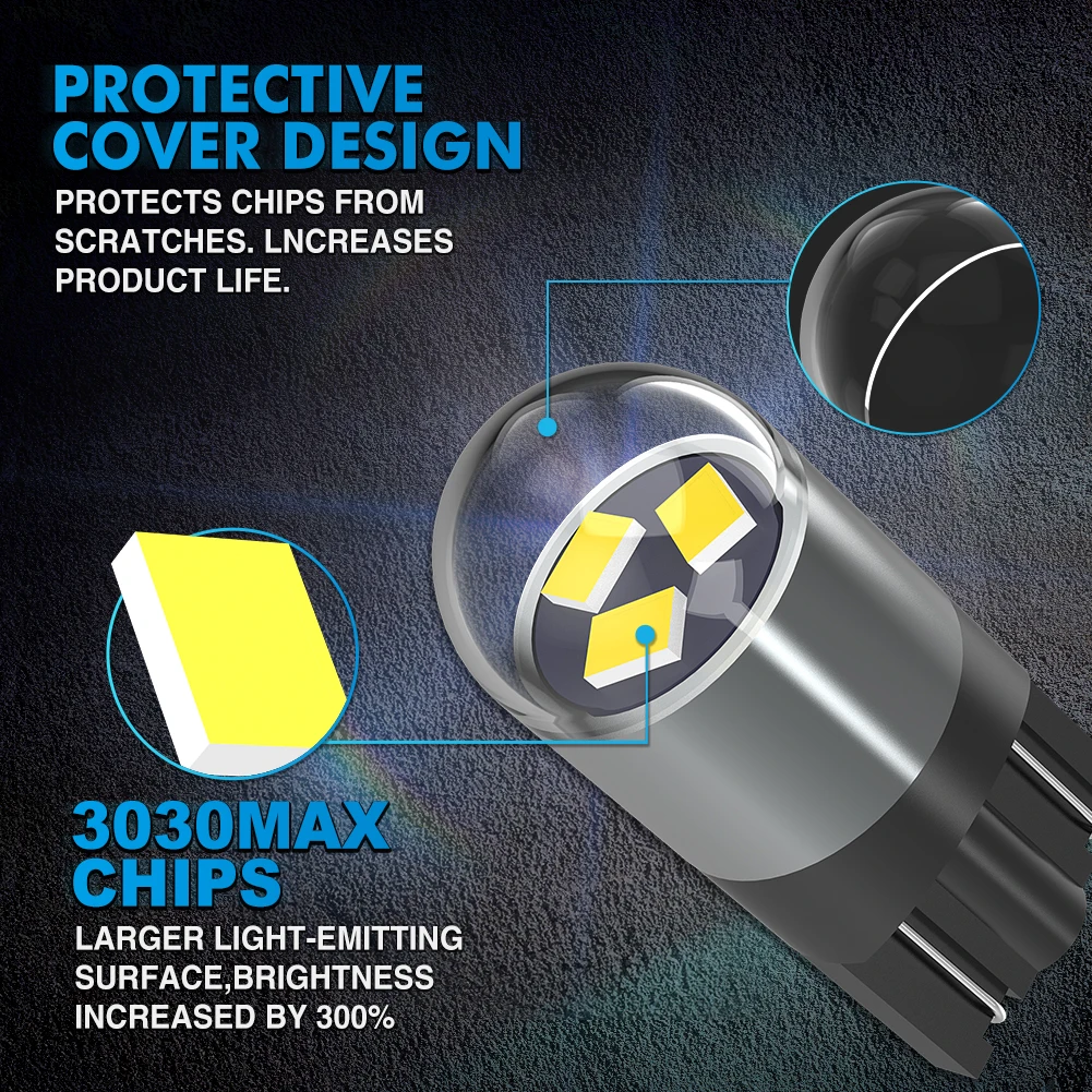 NAO T10 W5W LED  ڵ 12V 194 168 5W5 6500K ȭƮ 2016 Ĩ, ڵ ׸  ̵    Ŭ Ʈ