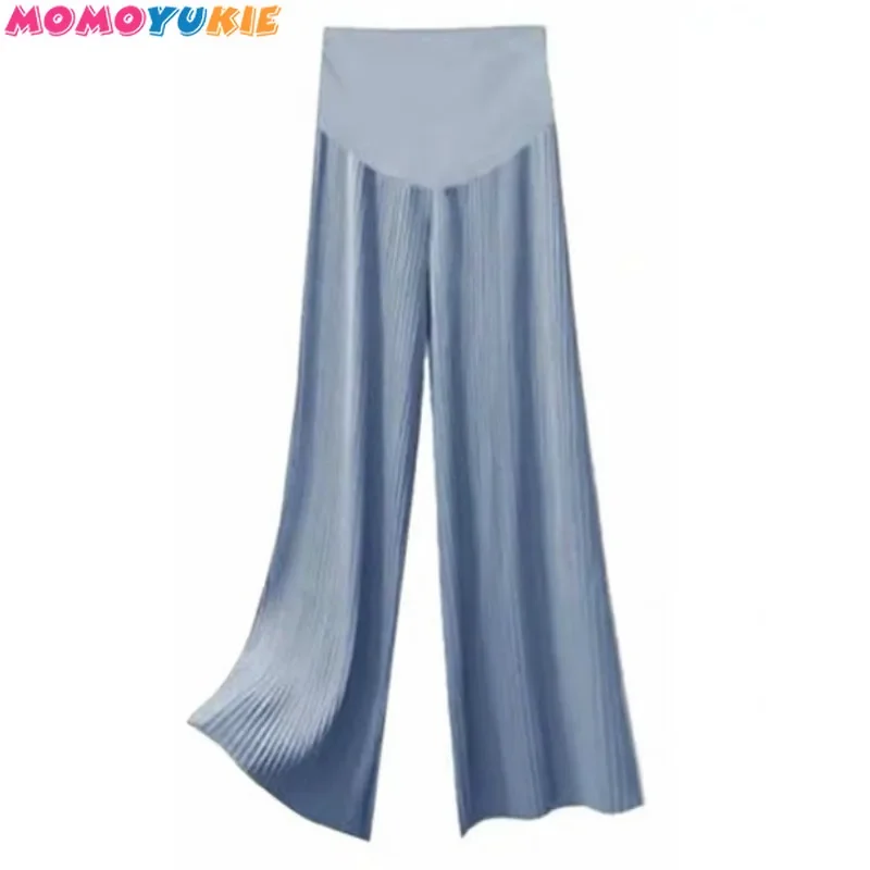 wide leg  Maternity Pants For Pregnant Women Trousers Casual Loose High Quality Jeans Pregnancy Pants Maternity Clothing
