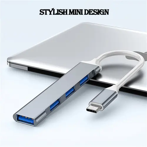 USB 3.0 Hub USB Hub 4 Port High Speed Type c Splitter 5Gbps For PC Computer Accessories Multiport HUB 4 USB 3.0 2.0 Ports - Image 3