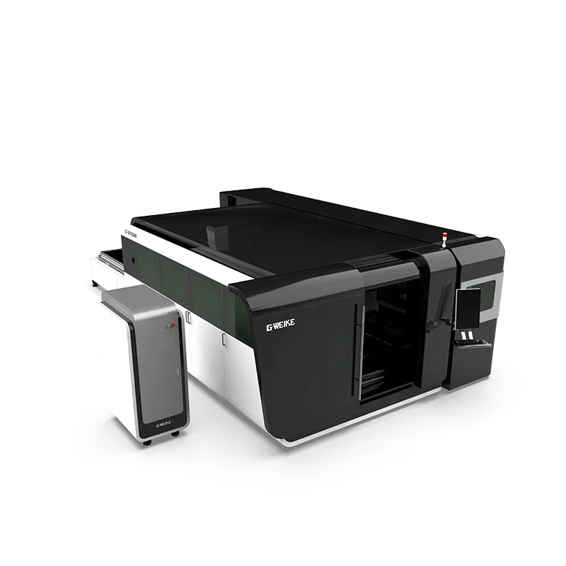 Enclose с 6000w IPG лазерным источником и лазерной головкой Raytools лучшая машина для резки