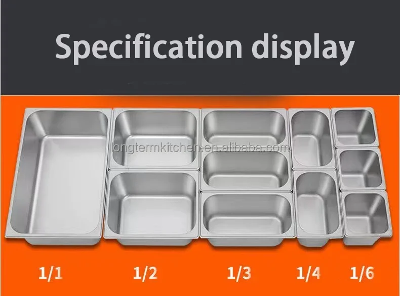 Restaurant Kitchen Equipment et Equipment Electric Bain Marie Food Warmer Display For Catering