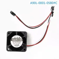 Original Cooler Fan for Sanyo 9PF0424H304 9PF0424H303 9PF0424H305 A90L-0001-0580 # A/B/C Fanuc Fan 1611VL-05W-B49 40x40x28mm - Image 4