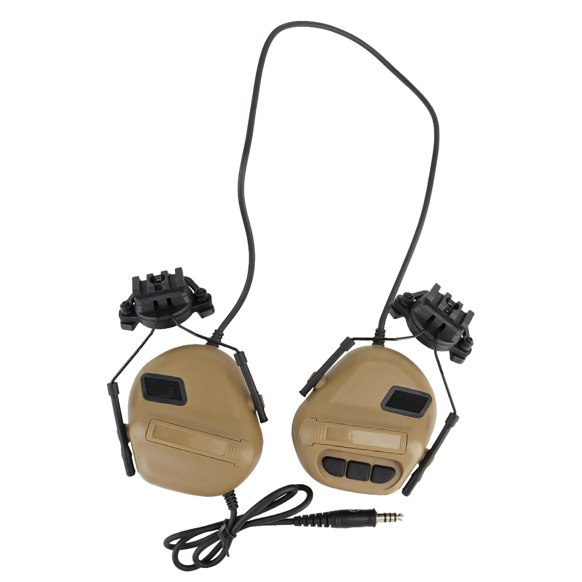 Tactical Hunting Shooting Headsets Outdoor Hunting Helmet High Quality Earmuff Airsoft Paintball Headset CS Wargame Headphone 5