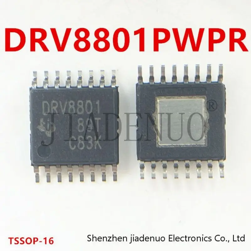 

(5-10pcs)100% New DRV8801 DRV8801PWPR motor driver TSSOP-16 chipset