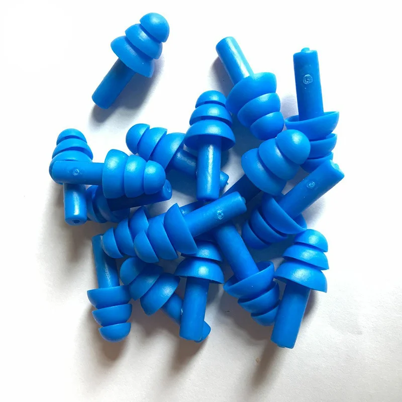 

20PCS Ear Plugs Sound insulation Waterproof Silicone Ear Protection Earplugs Anti-noise Sleeping Plug For Travel Noise Reduction