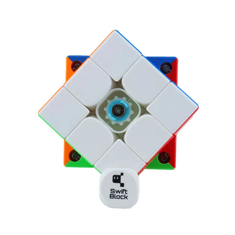 GAN 355S 3x3 자기 매직 스피드 큐브 스티커가 없는 전문가용 피젯 장난감 Gan 355 S Cubo Magico 퍼즐 어린이 장난감